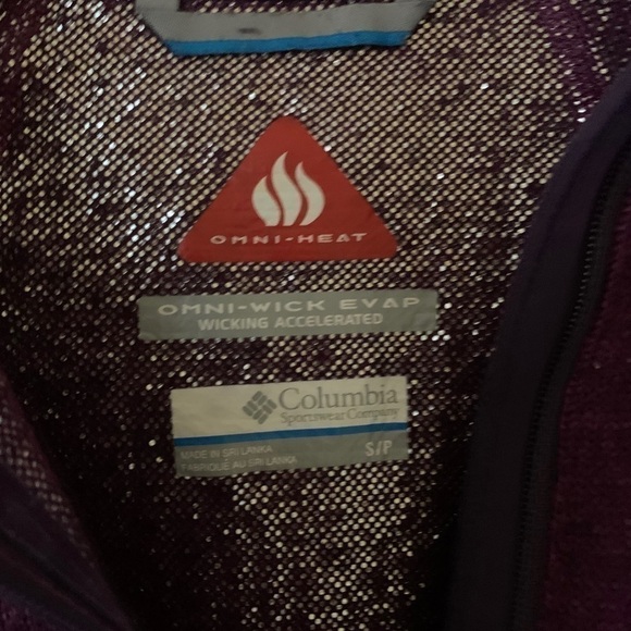 Columbia Omni heat quarter zip size S - Picture 2 of 4
